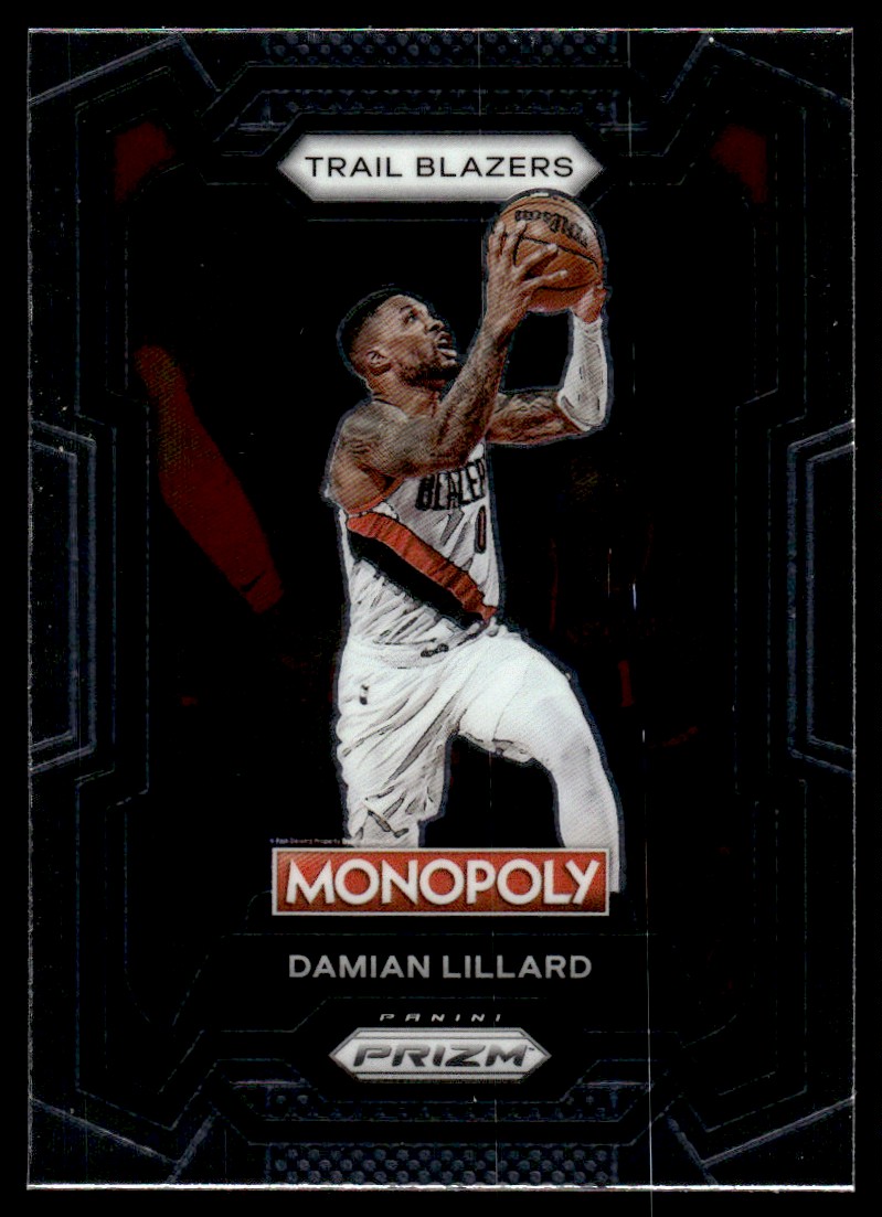 2023-24 Panini Prizm Monopoly Damian Lillard #73 on Kronozio