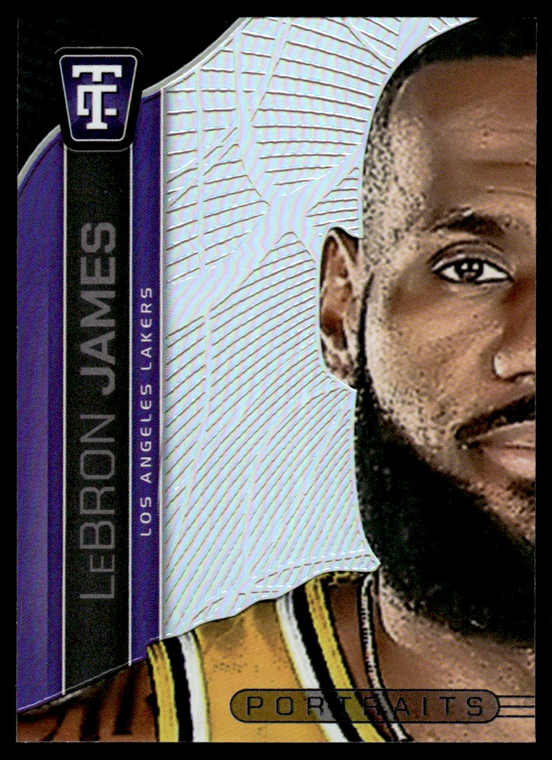 2024-25 Totally Certified Portraits Lebron James Los Angeles