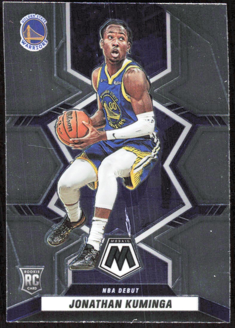 2021-22 7985E Panini Mosaic NBA DEBUT Jonathan Kuminga Rookie