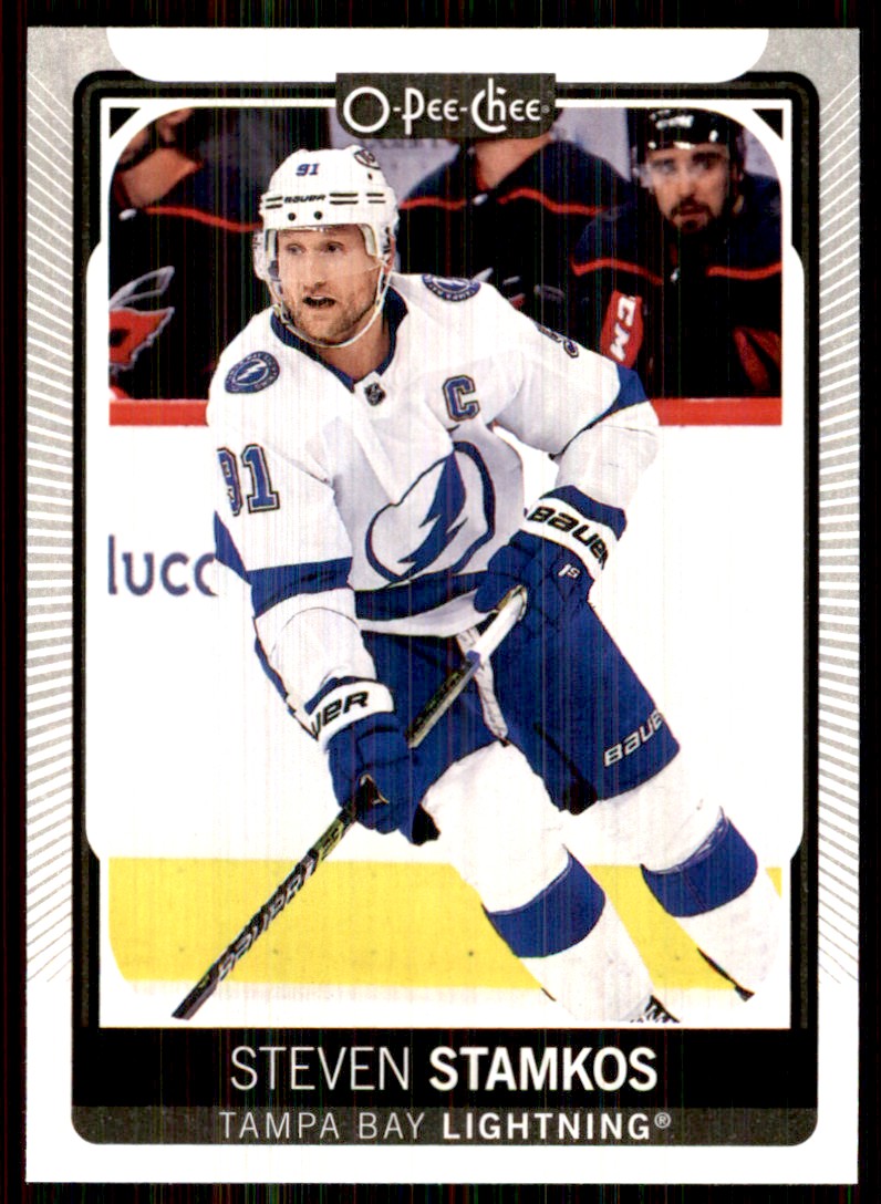 2021-22 O-Pee-Chee Steven Stamkos #6 card front image