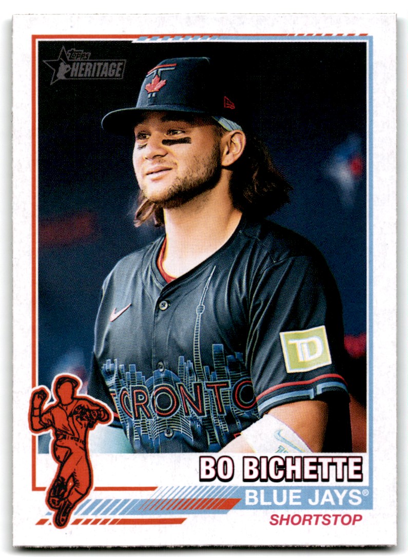 2025 Topps Heritage Redefined Bo Bichette Toronto Blue Jays