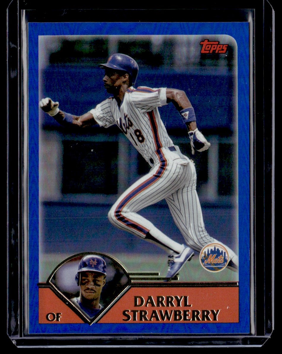 2023 Topps Archives Rainbow Foil Darryl Strawberry #244 card front image