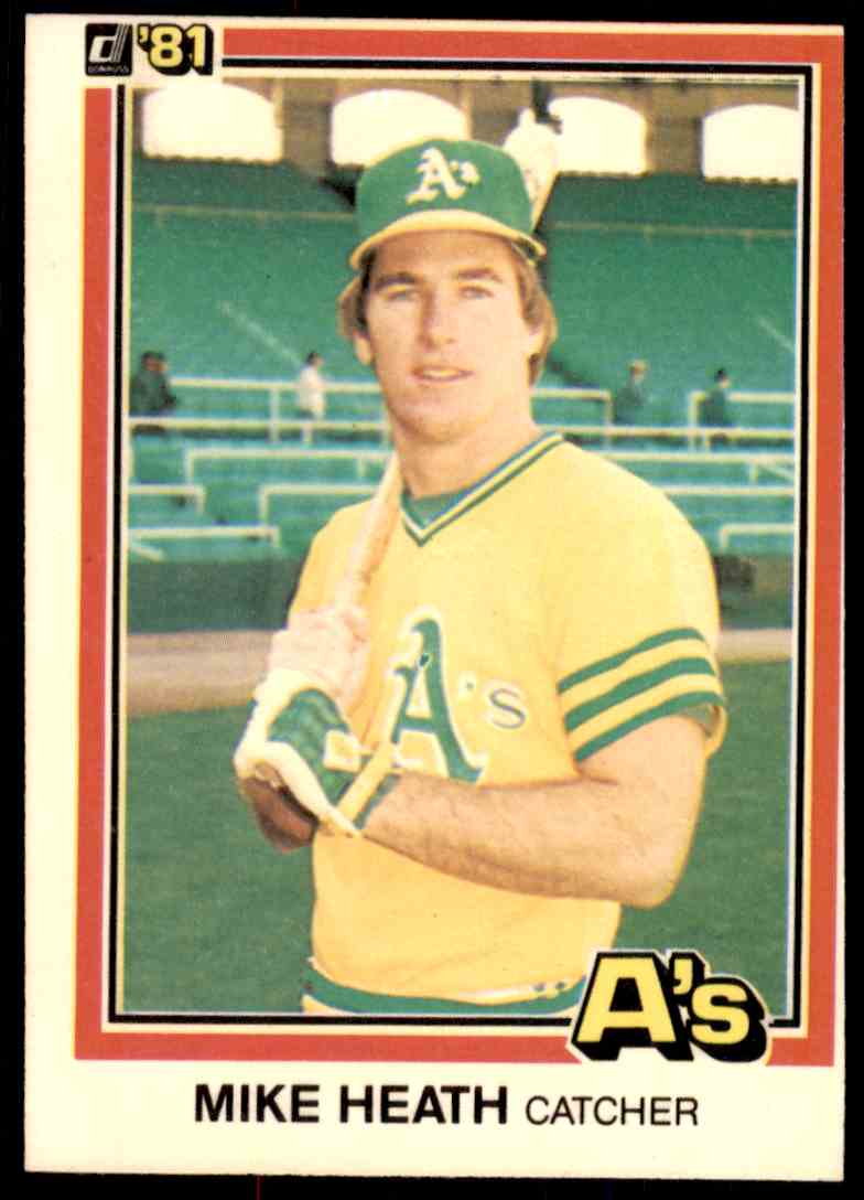 1981 Donruss Mike Heath #120