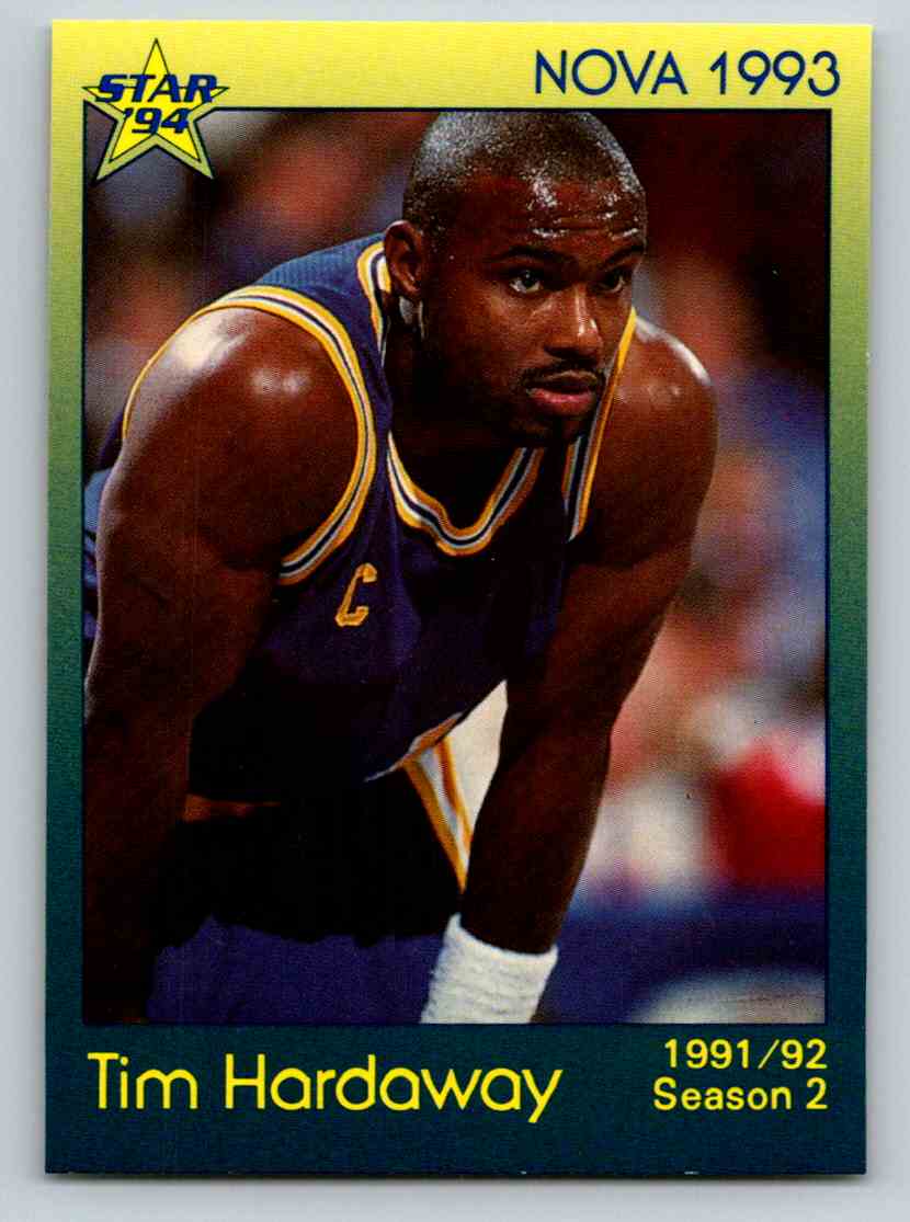 1993-94 Star Nova Tim Hardaway #33 on Kronozio