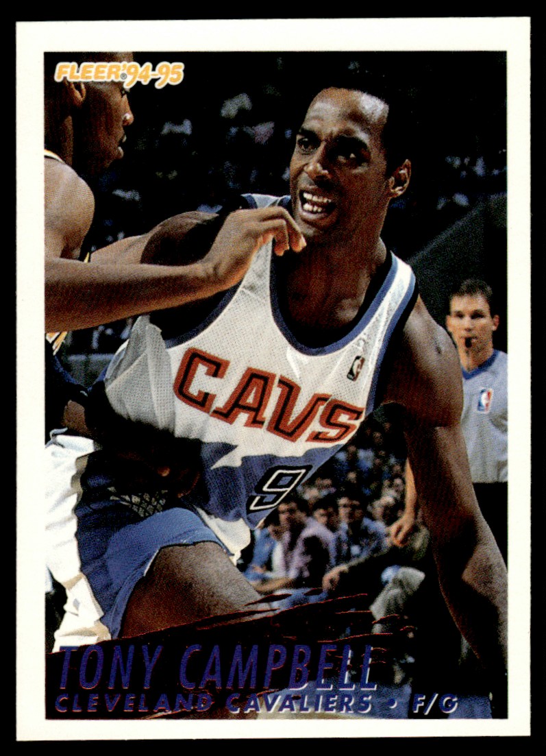 1994-95 Fleer #265 Tony Campbell Cleveland Cavaliers | eBay