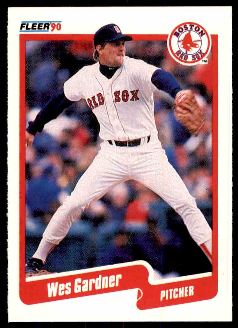 1990 Fleer MLB Wes Gardner #275