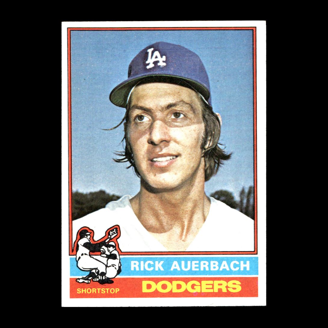 Rick Auerbach 1976 Topps Los Angeles Dodgers #622 Vintage GM! | eBay