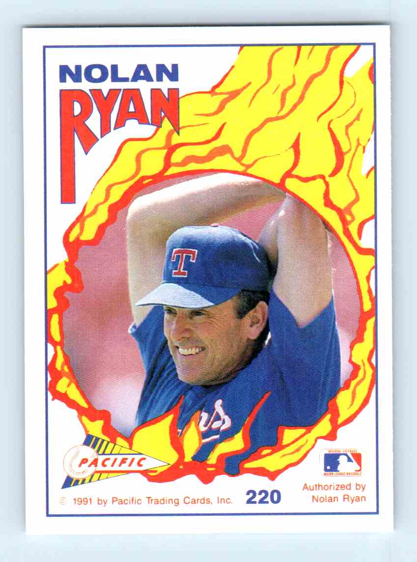 Nolan Ryan 1991 Pacific Trading Cards - Cards Blog