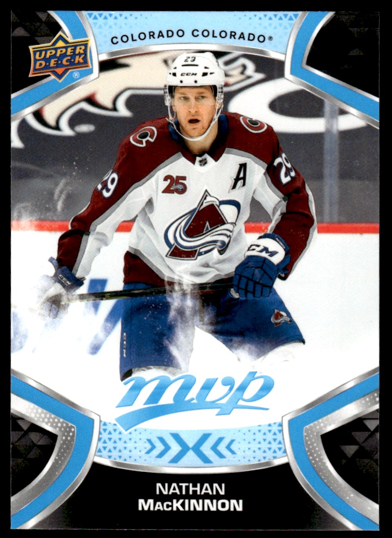 2021-22 Upper Deck MVP Blue Nathan MacKinnon #216