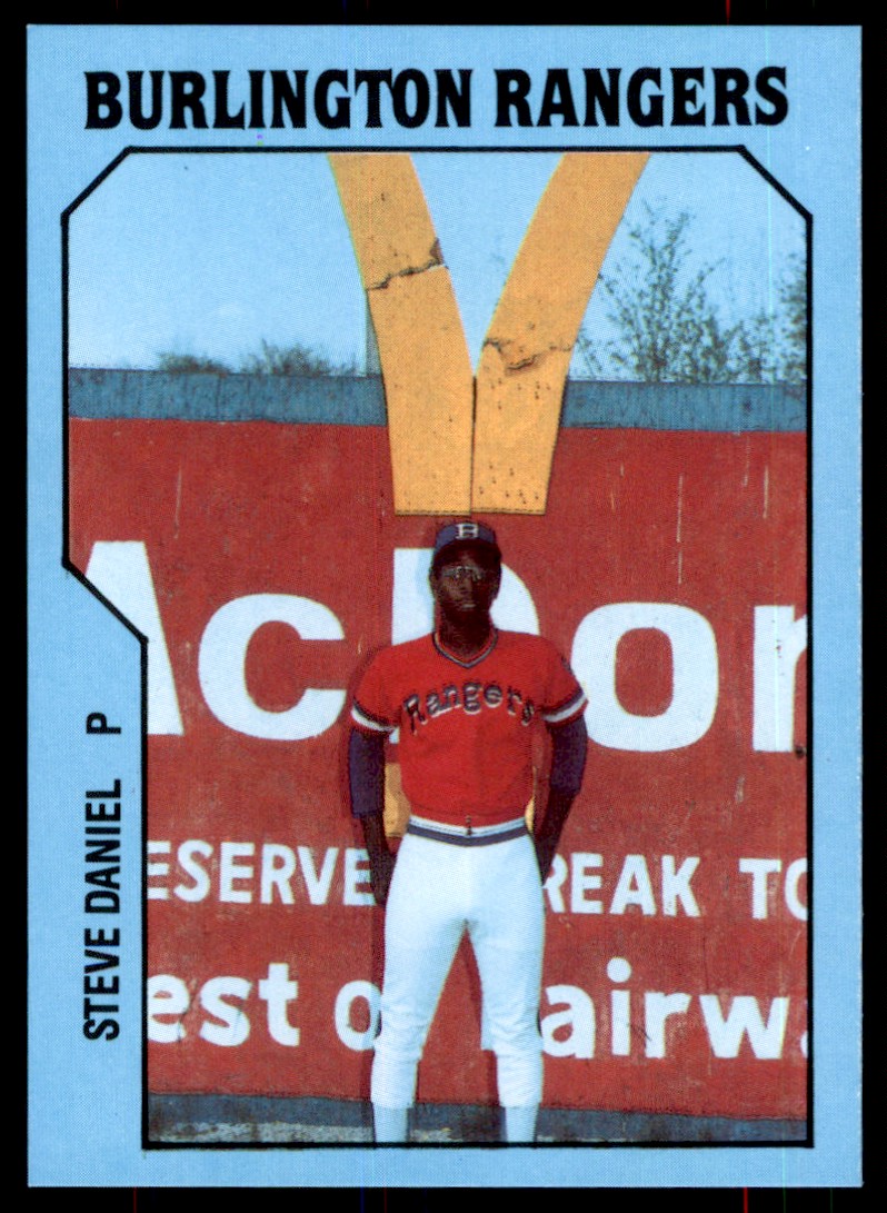 1985 TCMA Minor League Steve Daniel Burlington Rangers #25 | eBay