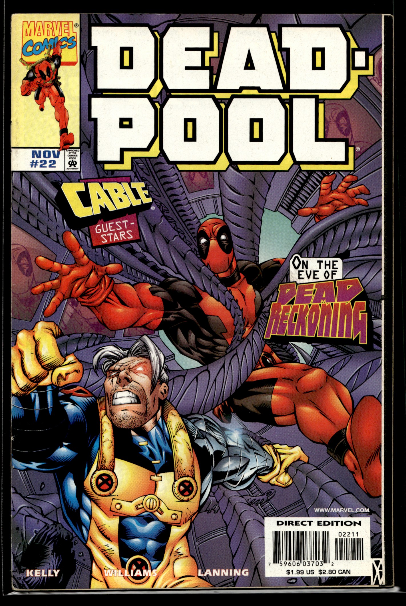 1998 Deadpool #22 Marvel Comic | eBay