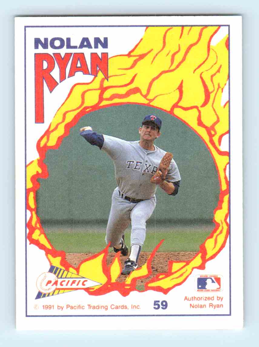 1991 Pacific Nolan Ryan Express Angels' Number 30 Retired #242 on  Kronozio