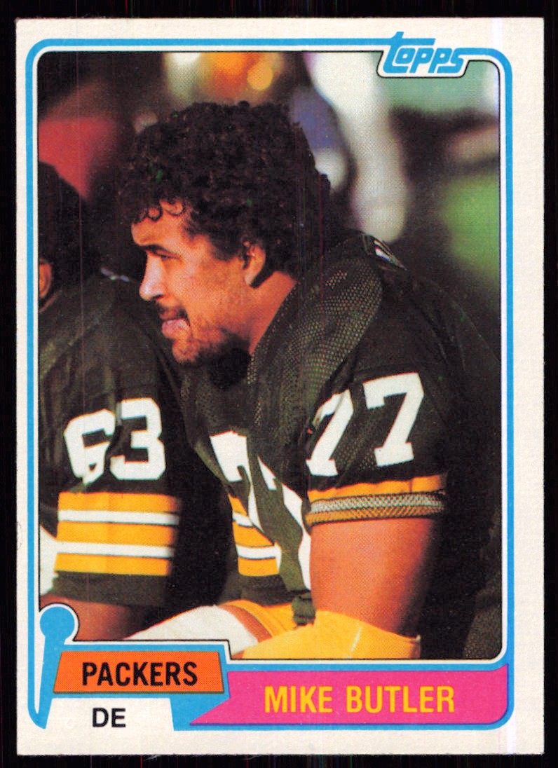 ベースボールカード　82年84年頃 1981 Topps Mike Butler Rookie Green Bay Packers #83 | eBay