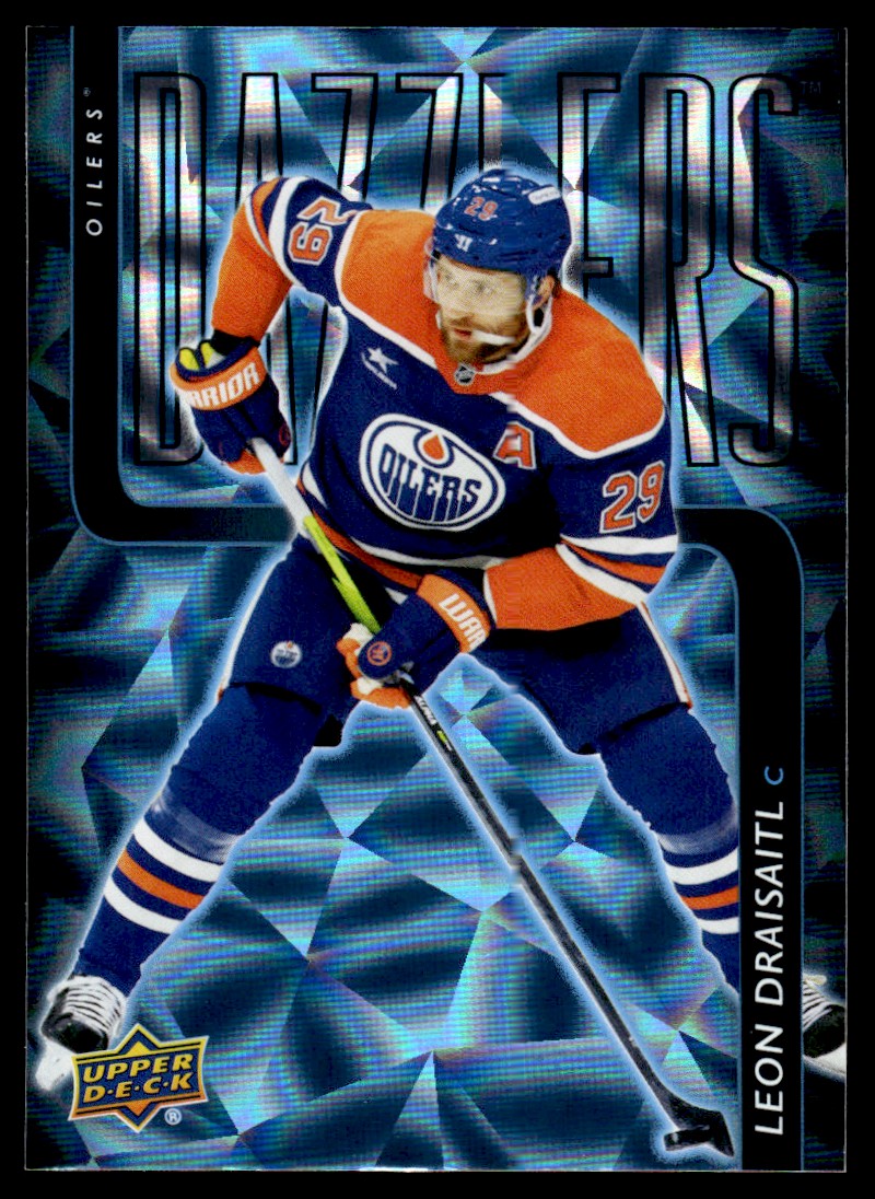 Dexeultioポイントカード デクス 2025-26 Upper Deck Series 1 Dazzlers Blue Leon Draisaitl Edmonton
