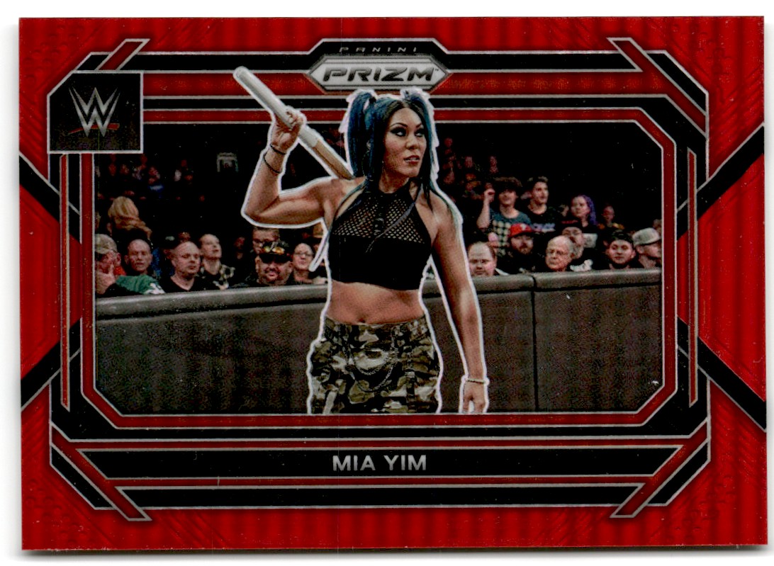 2023 Panini Prizm Red Mia Yim /299 WWE #74 | eBay