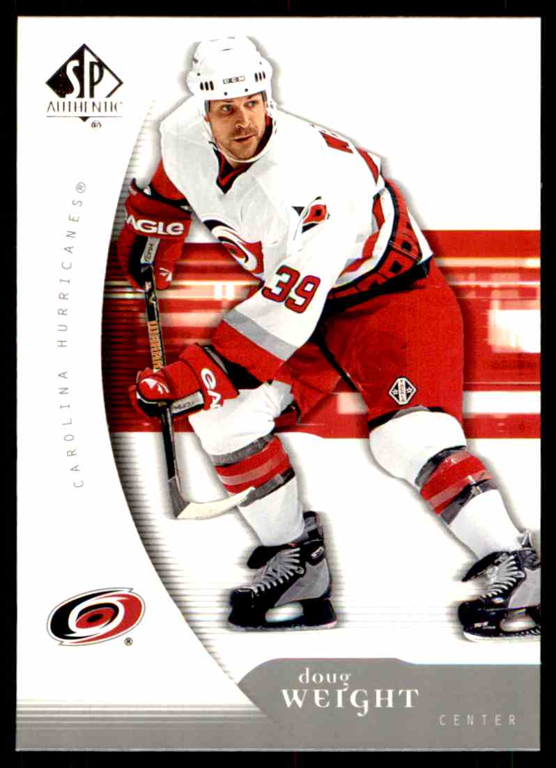 2005-06 SP Authentic Doug Weight #18