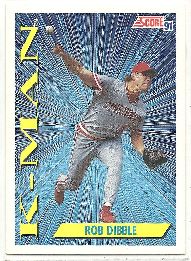 1991 Score K-Man Rob Dibble #407