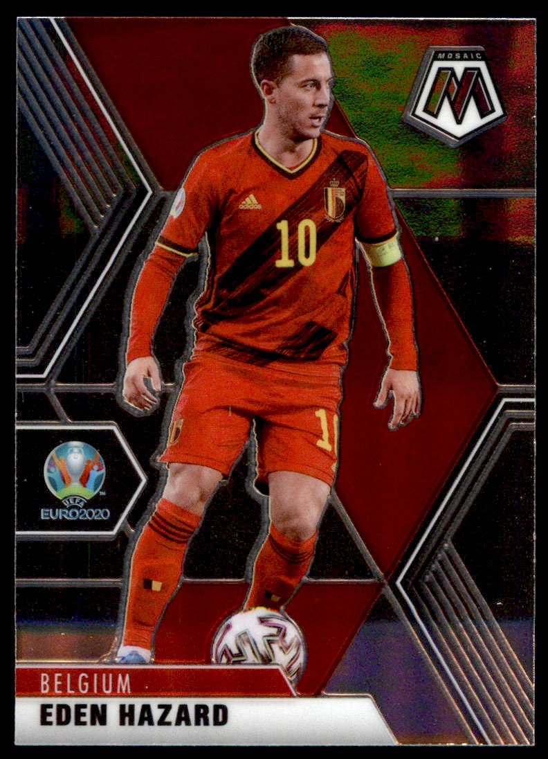 2021 Panini Mosaic UEFA EURO Eden Hazard #17 on Kronozio