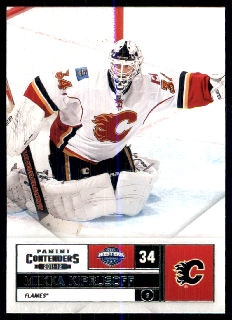 2011-12 Panini Contenders Miikka Kiprusoff #34
