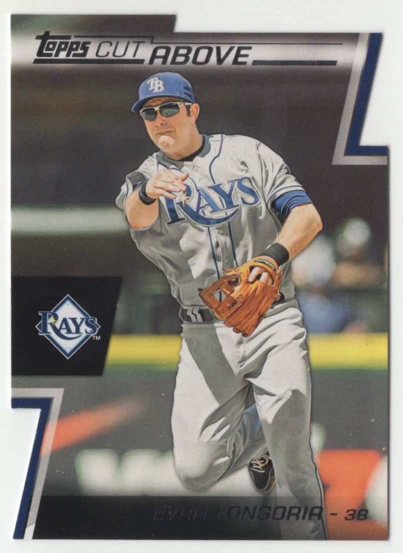 EVAN LONGORIA TOPPS 自筆サイン GAME USED パッチ EVAN LONGORIA TOPPS 自筆サイン GAME USED パッチ Evan