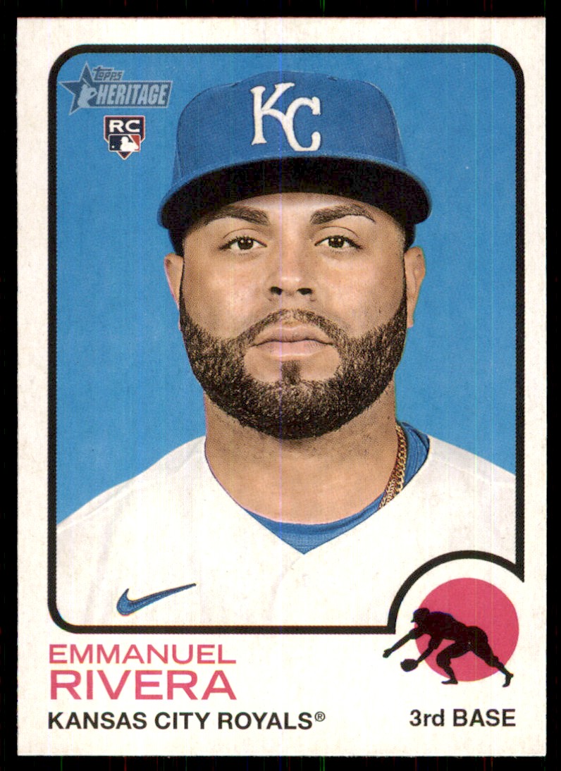 2022 Topps Heritage Emmanuel Rivera 192 on Kronozio