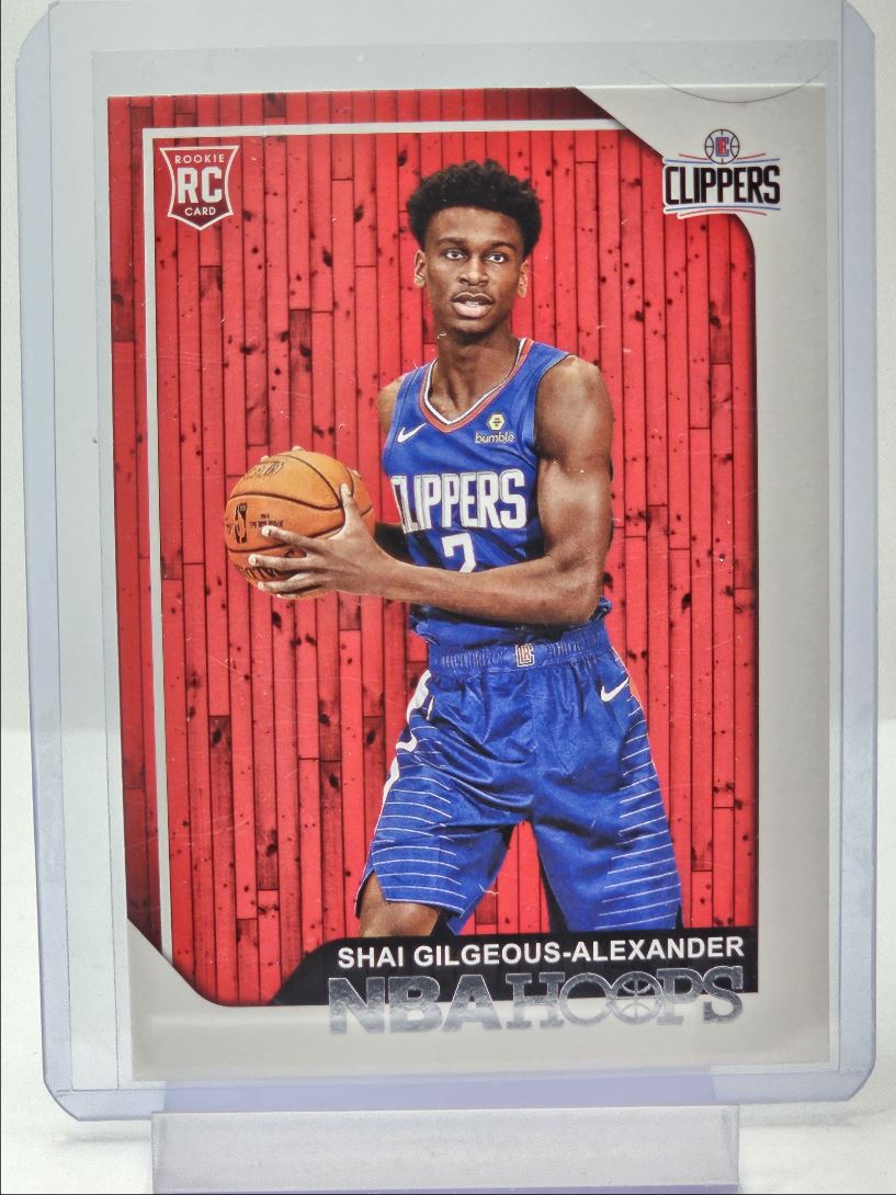 NBAカード Shai Gilgeous-Alexander auto sga Gold Logoman cards are 