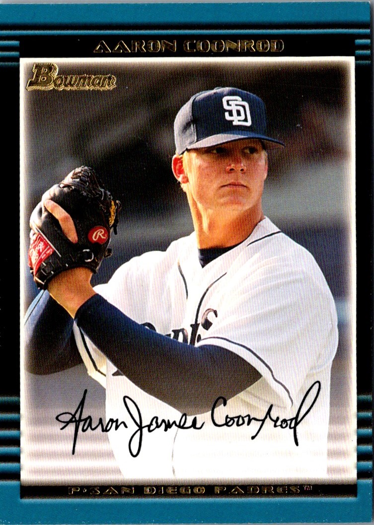 2002 Bowman Draft Picks & Prospects Aaron Coonrod #BDP82