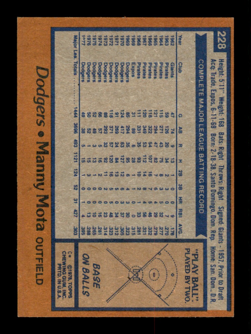 Topps Baseball #1-250 1978 - TÚ ELIGES - Completa tu conjunto - Imagen 455 de 499