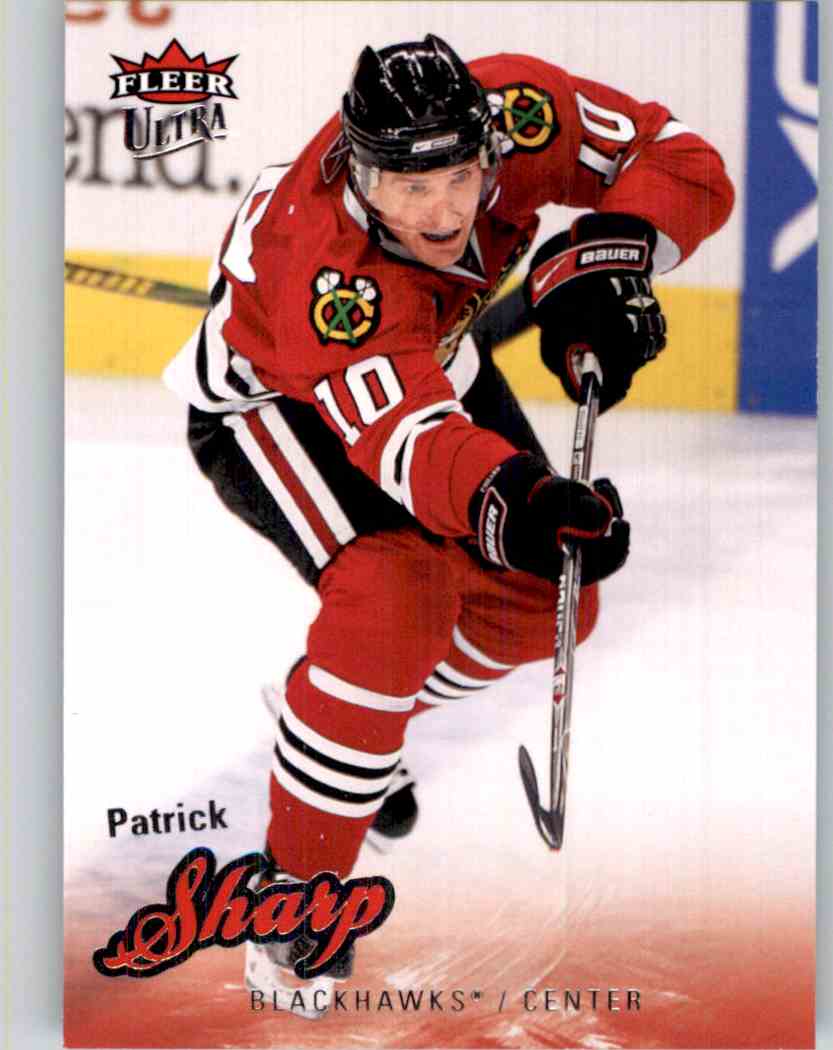 2008-09 Fleer Ultra Patrick Sharp #119 on Kronozio