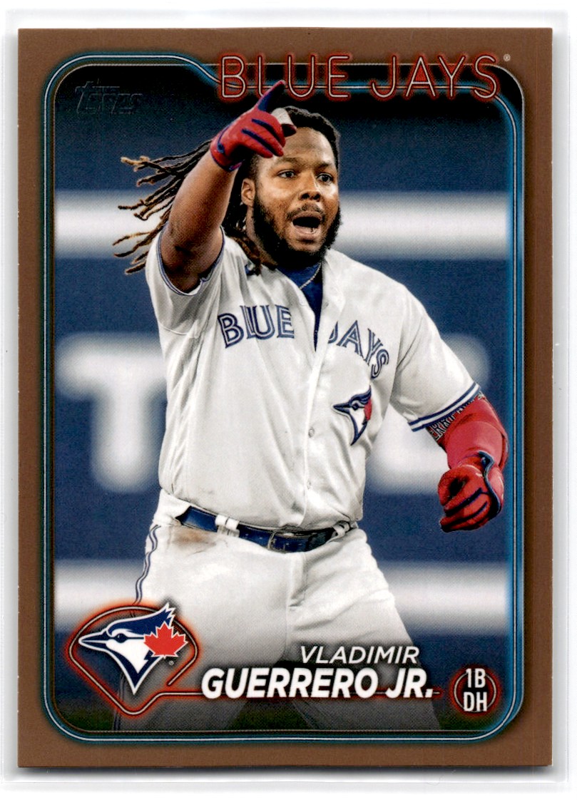 topps Vladimir Guerrero jr. 直筆サインカード/50 2024 Topps Gold