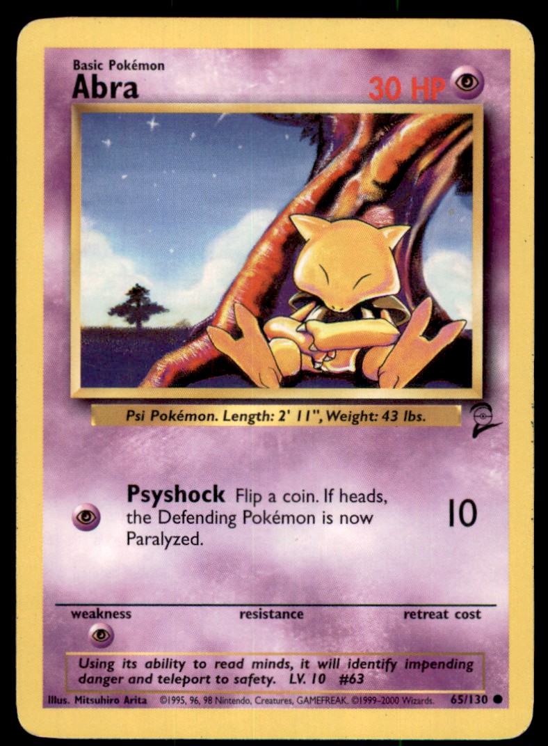 2000 Classic - Base Set 2 Abra #65 on Kronozio