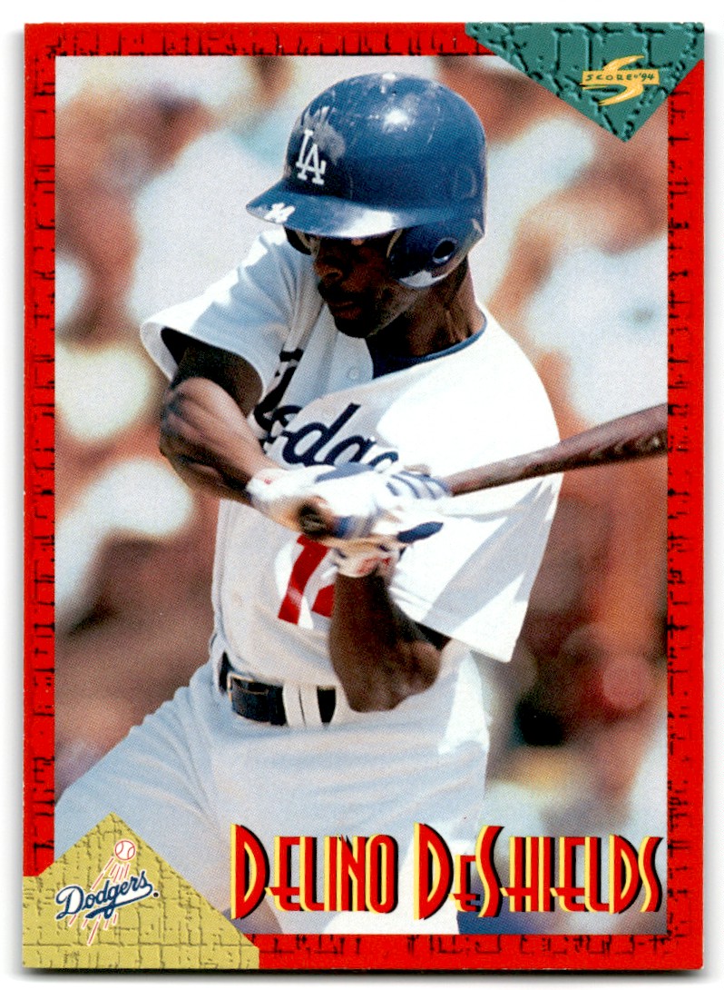 1994 Score Rookie & Traded Delino DeShields #RT6