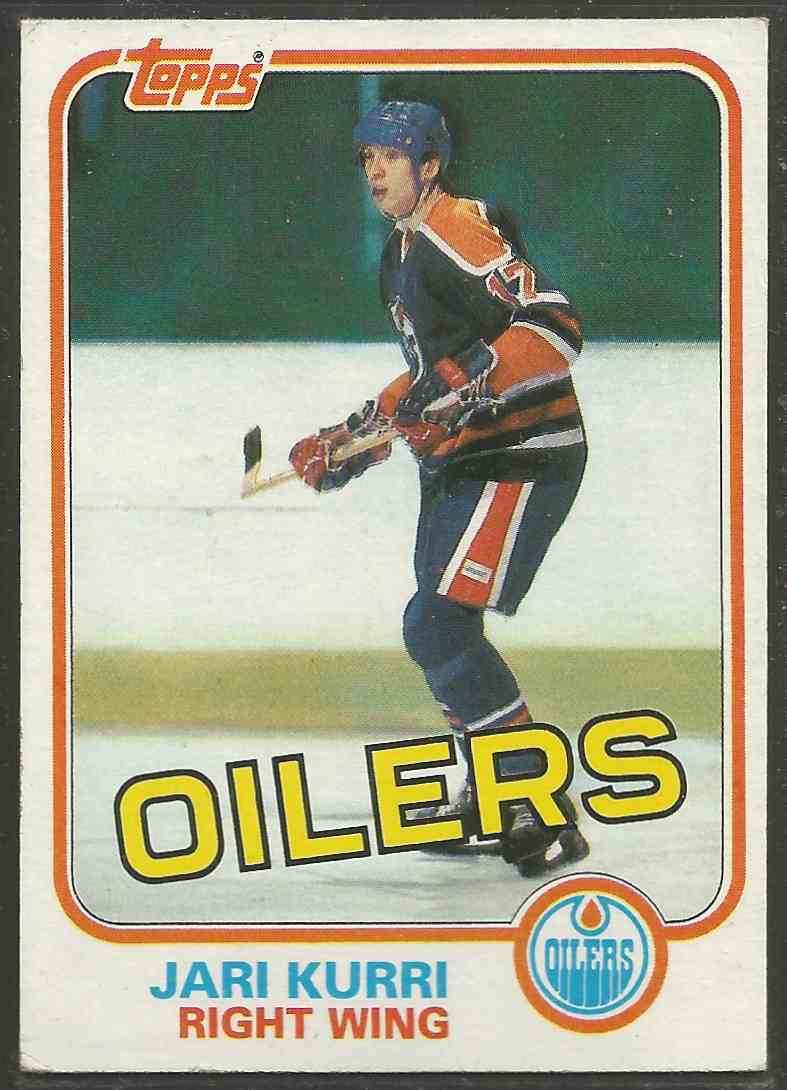 1981-82 Topps Jari Kurri #18