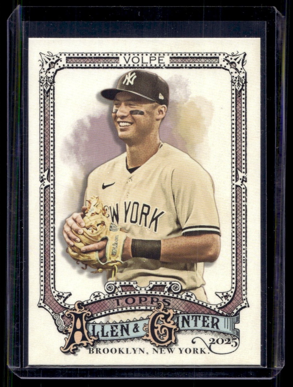 2025 Topps Allen & Ginter Anthony Volpe New York Yankees #196 | eBay
