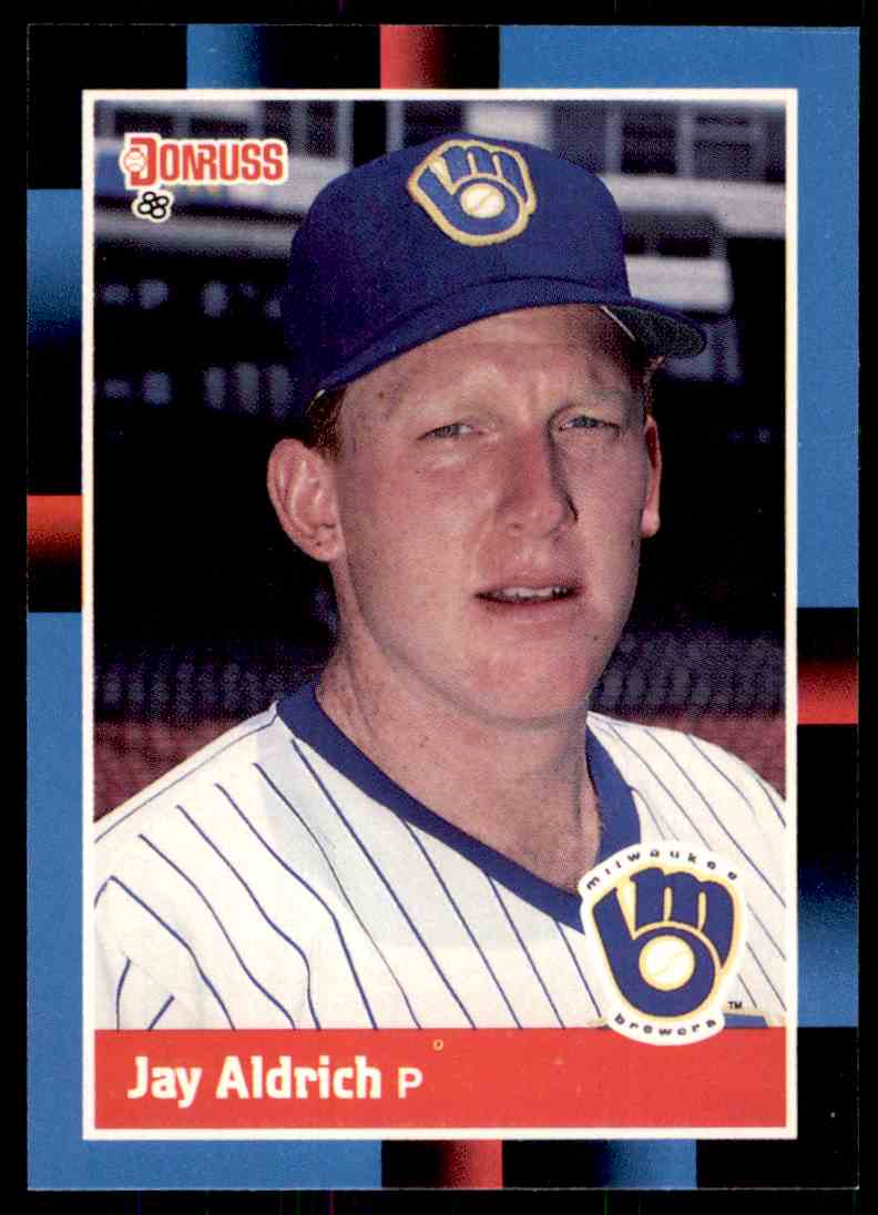 1988 Donruss MLB Baseball Jay Aldrich #460
