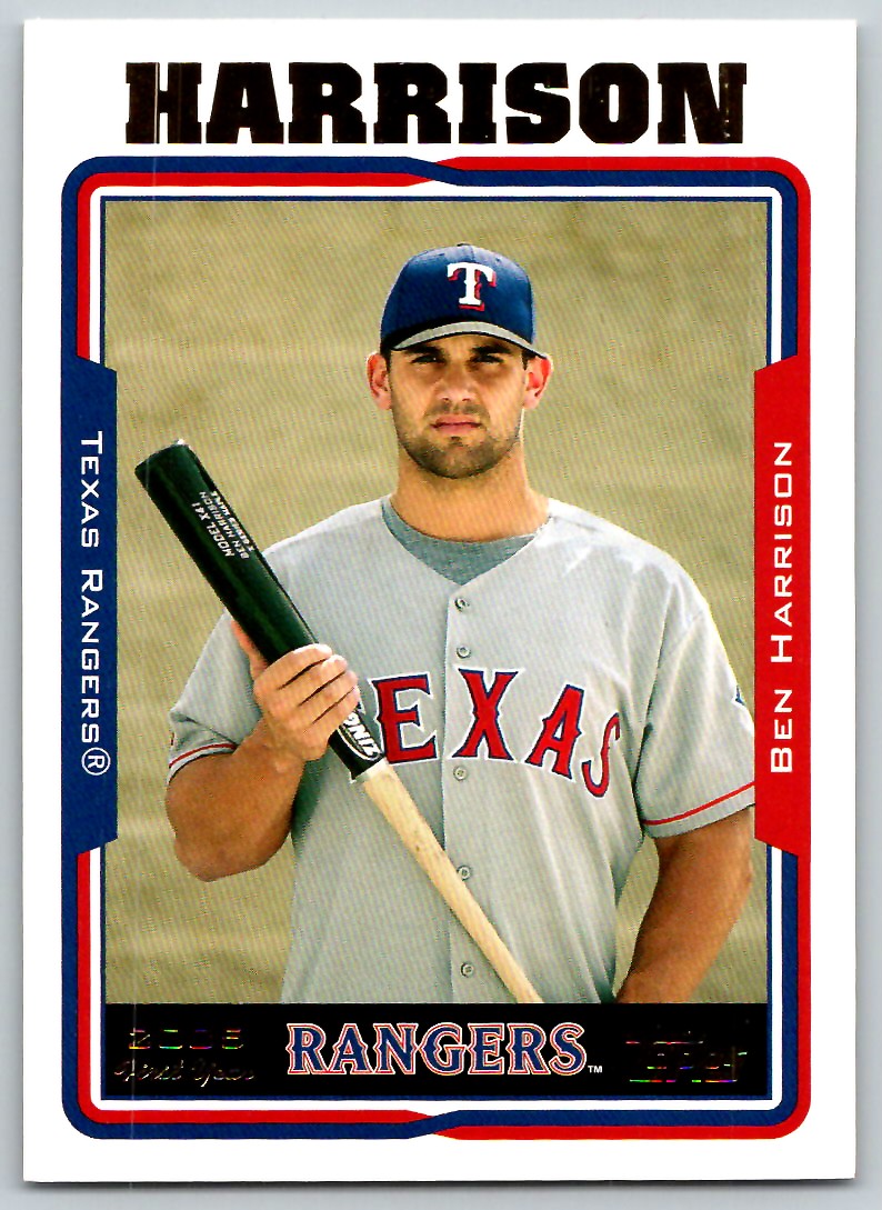 2005 Topps Updates & Highlights Ben Harrison #UH252
