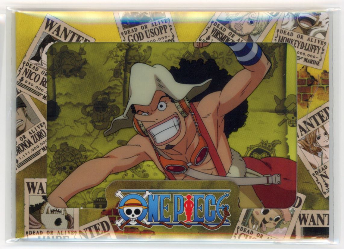 One Piece Series 1- 1st Edition Usopp - Common Cybercel- Unscanned