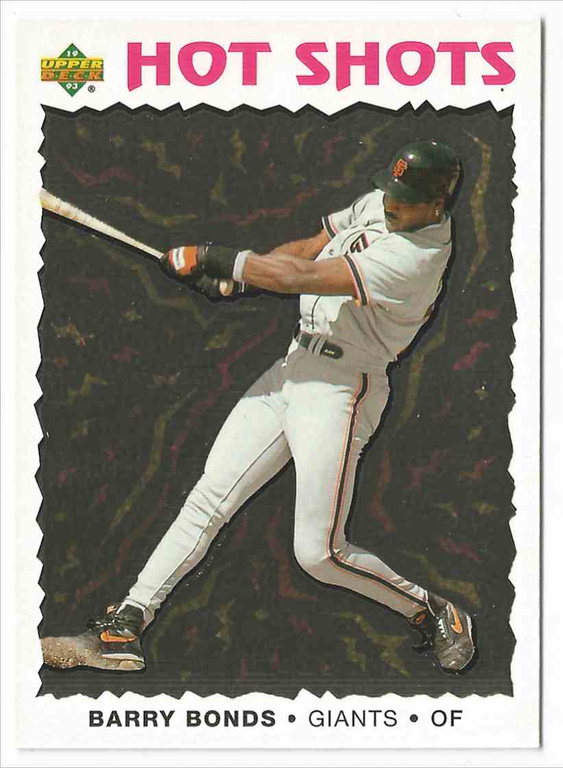 1993 Upper Deck Hot Shots Barry Bonds 11 On Kronozio