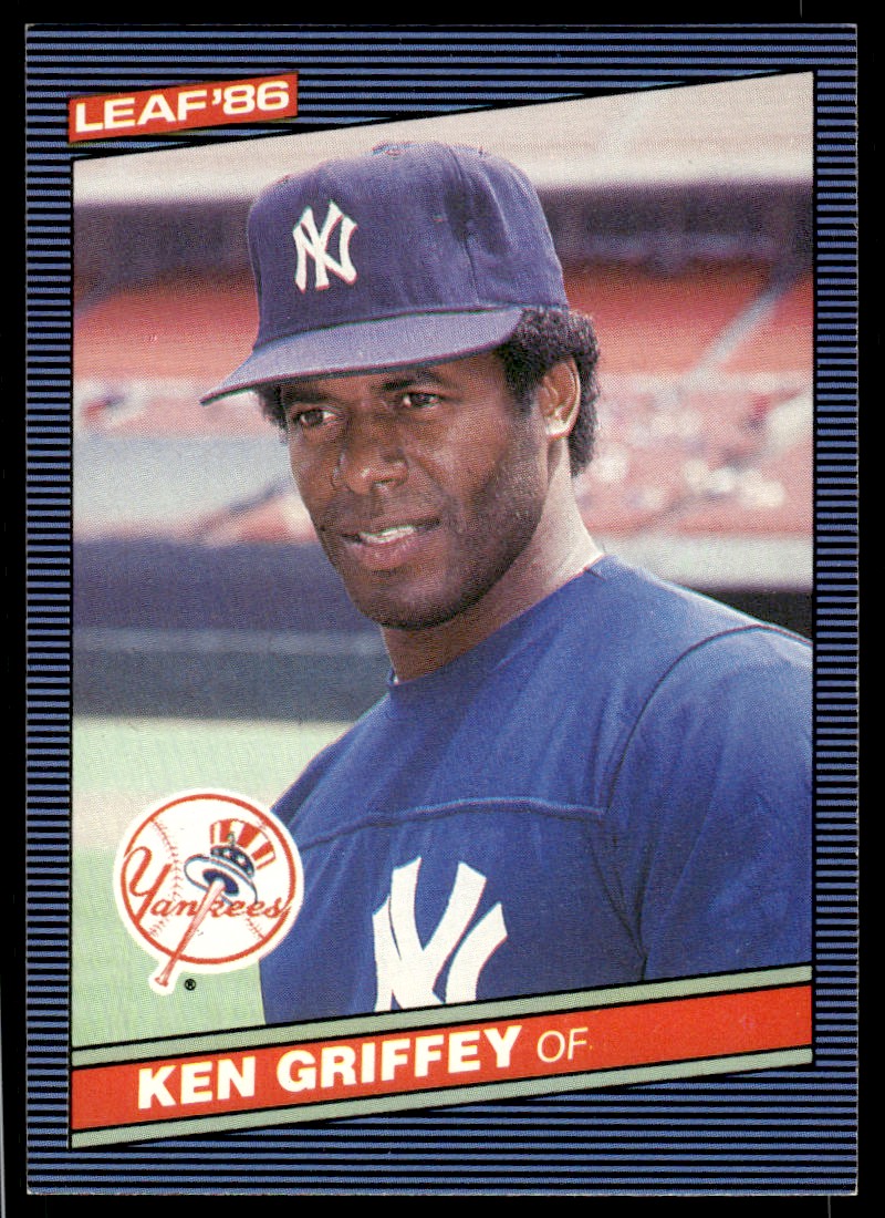 1986 Leaf Baseball Card Ken Griffey New York Yankees #48 | eBay