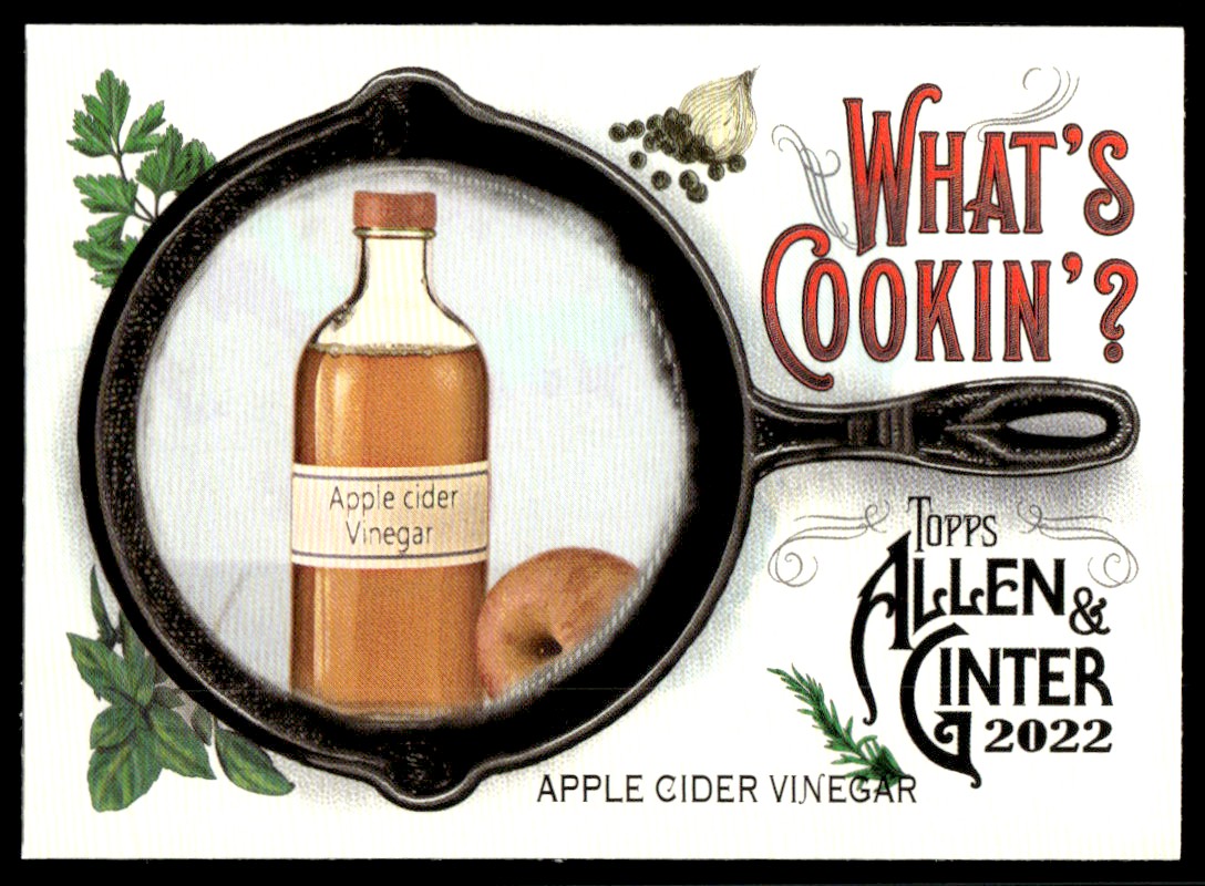 2022 Topps Allen & Ginter Apple Cider Vinegar #WC-1