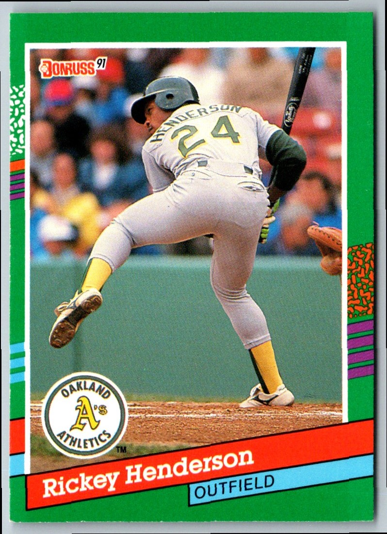 1989 Donruss All-Stars Rickey Henderson #4