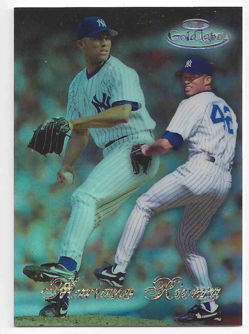 1998 Topps Gold Label Black Label Mariano Rivera #41 card front image