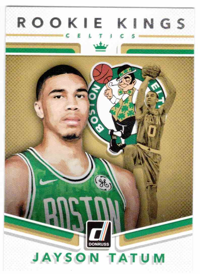 201718 Panini Donruss Rookie Kings Jayson Tatum 3 on