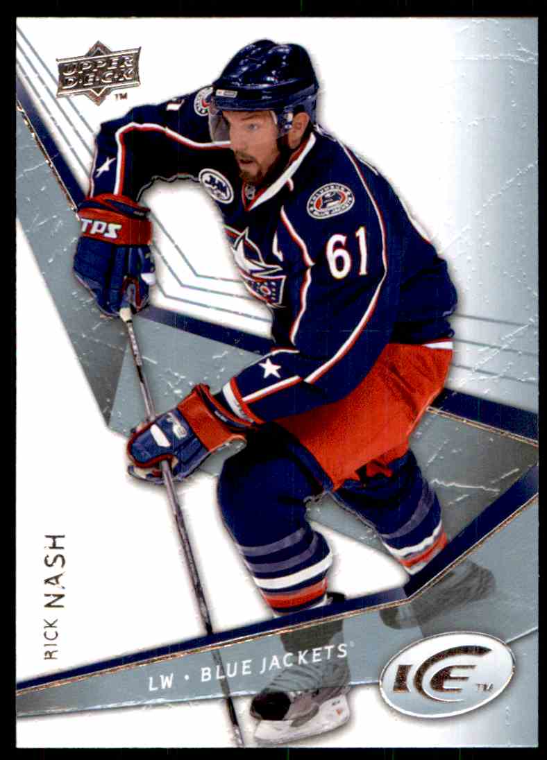 2008-09 Upper Deck Ice Rick Nash #80