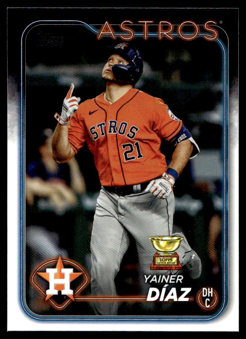 topps 2023 YAINER DIAZ ジャイネル・ディアス　5シリ Amazon.com: 2023 Topps Baseball #635 Yainer Diaz Rookie Card