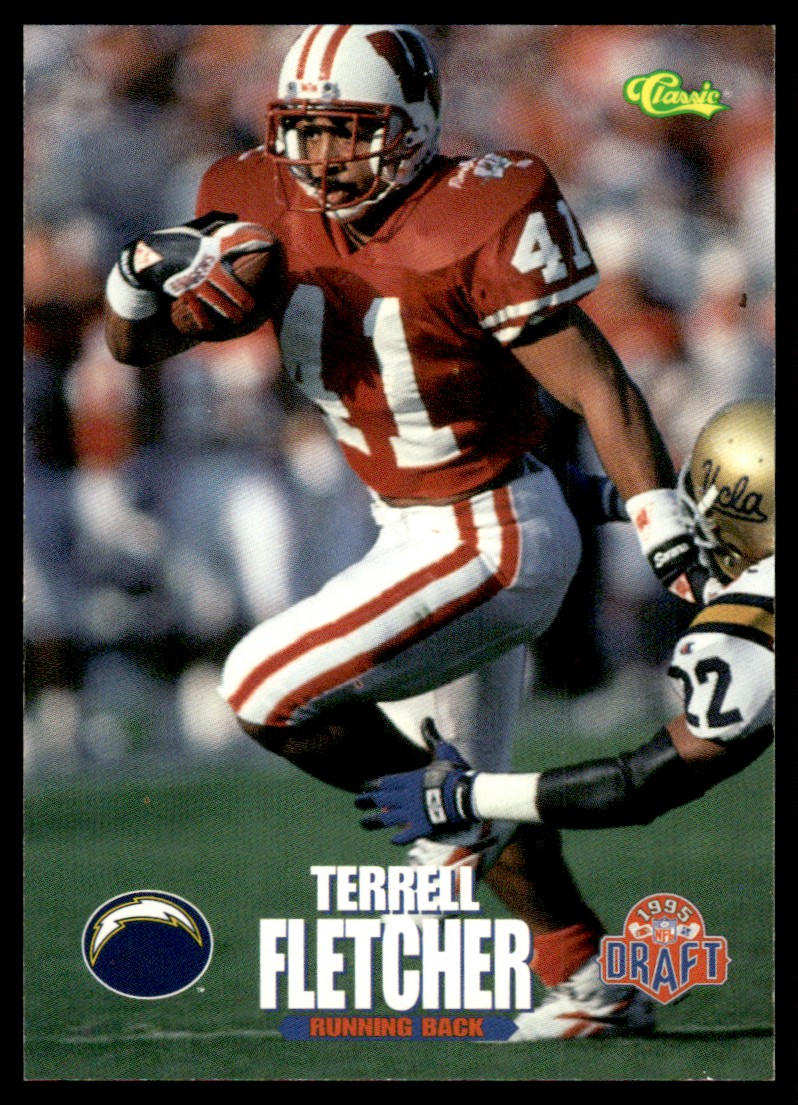 1995 Classic NFL Rookies #52 Terrell Fletcher Rookie San Diego
