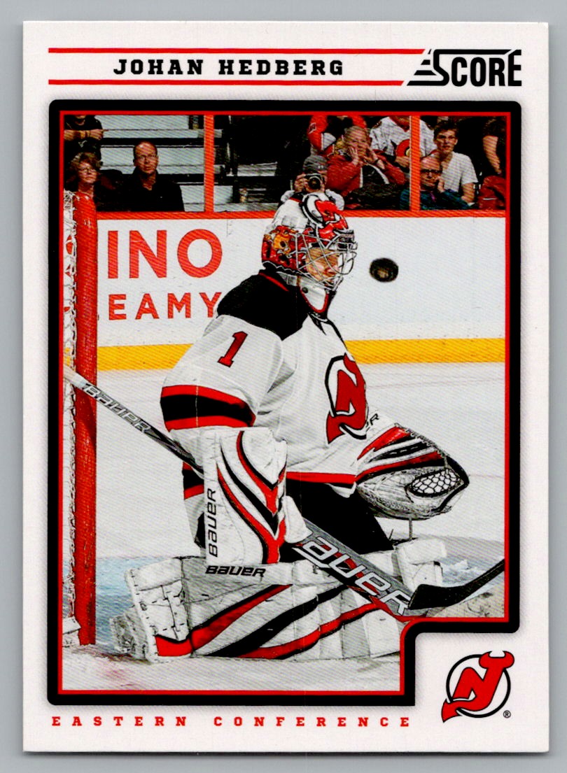 2012-13 SCORE JOHAN HEDBERG NEW JERSEY DEVILS #289