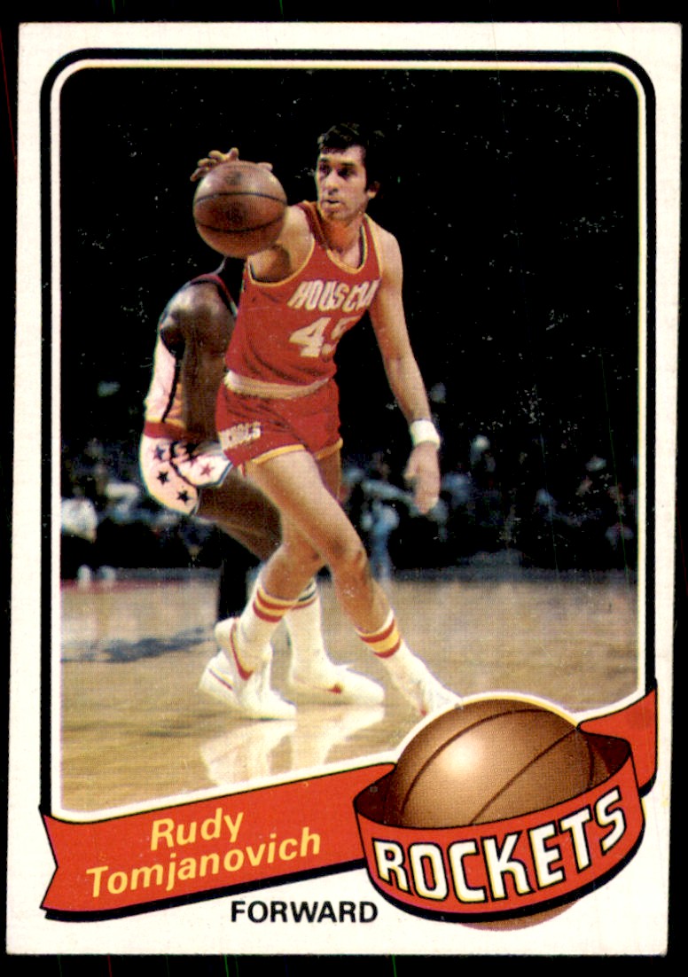 1979-80 Topps Rudy Tomjanovich #41 card front image