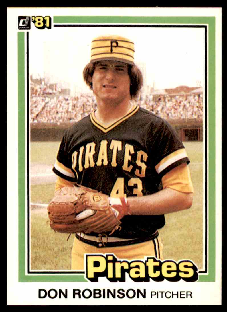 1981 Donruss Don Robinson #375