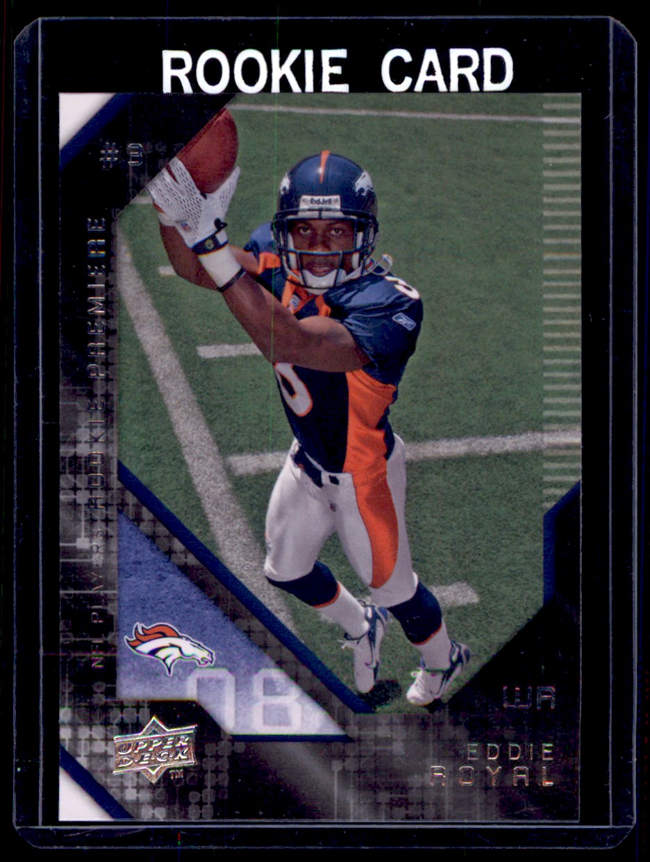 エディ1.1 DYNASTY EDDIE 1.1 RAINBOW BLACK 2008 Upper Deck Rookie Eddie Royal 0968 Rookie Denver